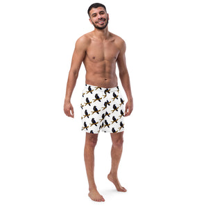 EyeAnkh Raven Logo Men's swim trunks