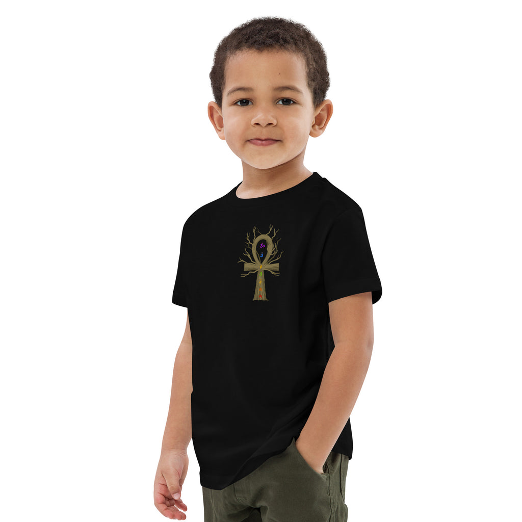 EyeAnkh ChakraTree Organic kids(B) t-shirt