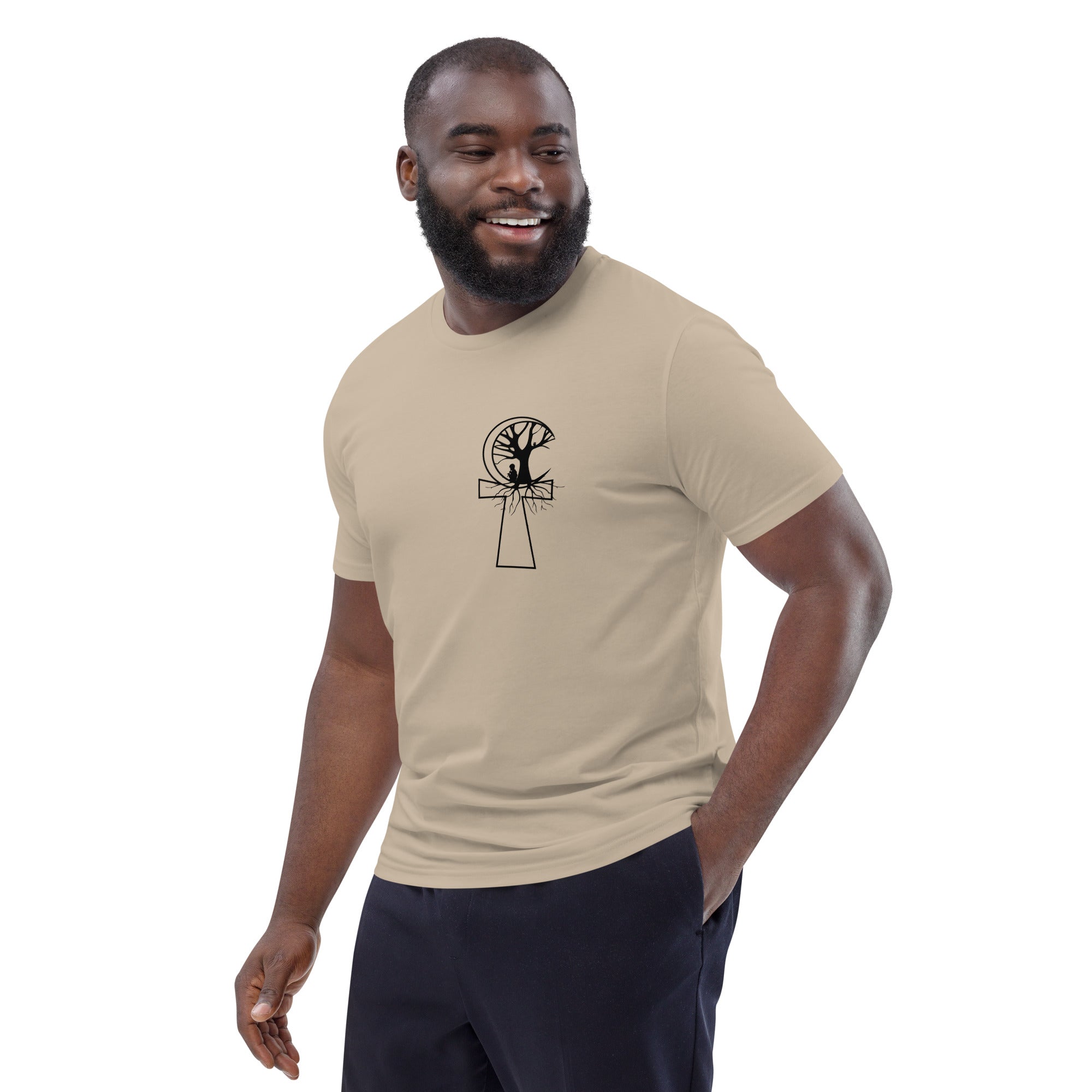 EyeAnkh "Under The Moon"  Men's organic cotton t-shirt