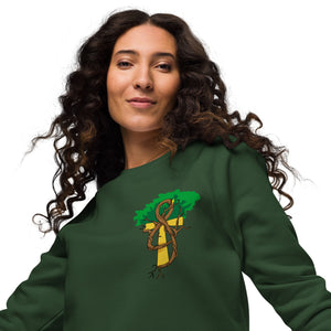 Melody (EyeAnkh) Women's organic raglan sweatshirt