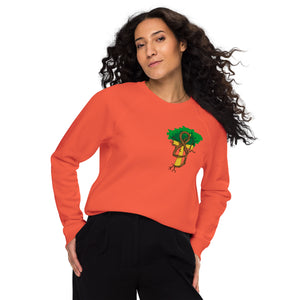 Melody (EyeAnkh) Women's organic raglan sweatshirt