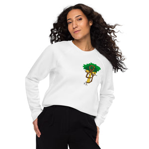 Melody (EyeAnkh) Women's organic raglan sweatshirt