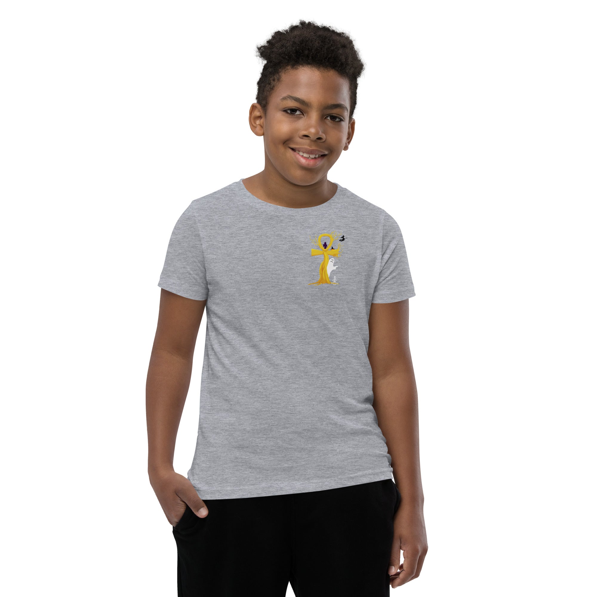 EyeAnkh (In To The Night "Halloween") Boys Short Sleeve T-Shirt