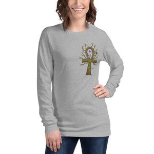 Designed by EyeAnkh Women's (ChakraTree) Long Sleeve Tee